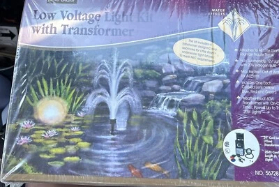 Little Giant Submersible Light w/ Low Voltage Transformer 120v Sealed No. 567281