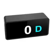 Head-Up Display LED Auto Speedometer Digital Alarm Reminder for