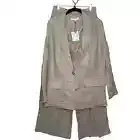 NWT- Free People Can't Get Enough Summer Suit Set in Oatmeal Heather Medium