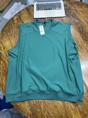 Adidas Golf Go To Vest Sleeveless Mens XL Green IN6488