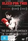 Bleed For This DVD | Miles Teller | Region 4 & 2