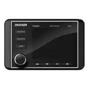 Kicker Marine Audio Weather Resistant Media Radio Bluetooth USB AM/FM 46KMC5