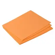 EVA Foam Sheets Orange 7.6 Inch x 5.9 Inch 2mm Thickness for Crafts DIY 5Pcs