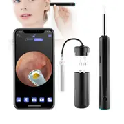 Ear Wax Remover Kit Ear Cleaner with Lights Removal Tool Ear Set Camera Wireless Ear Endoscope Spoon