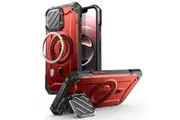 For Iphone 16E / 15 / 14 / 13 6.1 Inch Ub Mag Xt Heavy Duty Magnetic Phone Case With Camera Protector & Built-In Kickstand