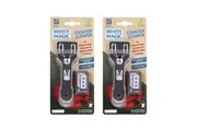 2x White Magic 14cm Scraper Cooktop Cleaner Spill Dirt Remover w 5 Blades Silver