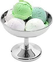 Stainless Steel Dessert Cup - Appetizer Serving Bowl | Space Saving Fruit Container for Family Gatherings Hotel Banquets Restaurant
