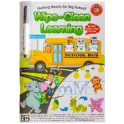 Learning Can Be Fun Wipe Clean Get Ready Big School