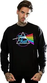 [Pink Floyd] Mens Neon Darkside Sweatshirt