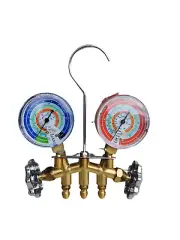 Mastercool A/C HVAC Refrigeration Manifold w 36" Hoses R12 R404A R22 R134A