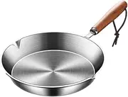 Mini Egg Frying Pan Cooking Wok for Induction Cooker Camping RV Travel