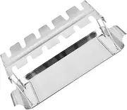 Kisangel 1 Set Foldable Stainless Steel Barbecue Rack with Roaster Tray Portable Grilling Rack for Chicken Legs Wings Steaks for Outdoor Bbqs and Camping