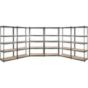 NNEDSZ 6X1.5M Garage Shelving Warehouse Rack Pallet Racking Storage Shelves