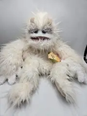 Folkmanis Big Happy Yeti Plush Hand Puppet 20" - STORY TIME ABOMINABLE SNOWMAN