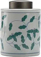 Decorative Jingdezhen Hand-painted Ceramic Sealed Tea Canister With Lid Storage Jar Tea Warehouse Container