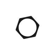 Flo Supply 6AN Bulkhead Nut