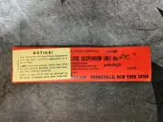 NOS Horolovar 400-Day Clock Suspension Spring Unit No. 27C