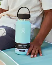 [Hydro Flask] Hydro Flask 32Oz Wide Mouth Drink Bottle in Dew One Size