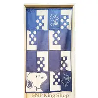 在飛比找蝦皮購物優惠-日本製 史努比Snoopy 兩片式和風室內掛簾 隔簾 門簾(