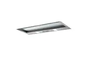 Kleenmaid 650m3 h Concealed Pull Slide Out Rangehood Odour Smoke Extraction 90cm