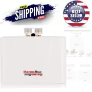 Mini Tankless Water Heater Electric 120V 3.5kW On Demand Under Sink Energy Sa...