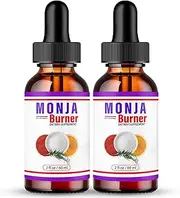 Monja Burner Burn Drops - Official Monja Tea Drops, MonjaBurner Liquid Drop Supplement, Natural Ingredients Advanced Formula, Monja Burner Maximum Strength Vitamin, MonjaBurner Drops Reviews (2 Pack)