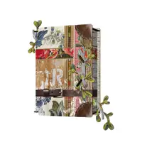 在飛比找蝦皮購物優惠-義大利MIHO華麗風格復古皮帶設計木製玄關壁掛鑰匙收納盒