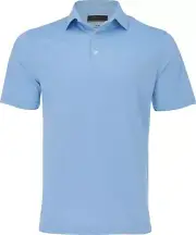 Greg Norman Freedom Micro Pique Coastal Blue Shirt Men