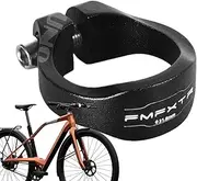 Seat Clamp,Aluminum Alloy Pipe Clamp Seatpost Tube Clip - Quick Release Seat Adapter Seatpost Collar Heavy Duty Saddle Clamp