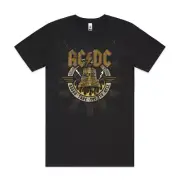 AC/DC V2 T-Shirt Band Family Tee Music Rock And Roll
