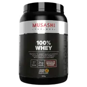 Musashi 100% Whey Protein Powder Chocolate Milkshake 900g