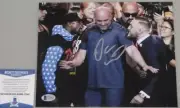 DANA WHITE Hand Signed 8"x10" Photo + PSA BAS COA McGREGOR v Mayweather