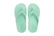 Archline Orthotic Foam Thongs Arch Support Flip Flops Orthopedic Rebound - Mint Green