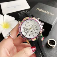 在飛比找蝦皮購物優惠-2023 Technomarine 手錶新款矽膠手錶女士/男