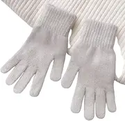 [JINZIJINYU] Knitted Touchscreen Gloves Women Winter Gloves Students Five Finger Couple Gloves Cycling Ski Gloves