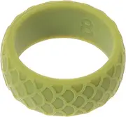 Abaodam Men Skin Friendly Silicone Ring Comfortable Elastic Sports Ring for Outdoor Activities Wedding and Fitness Breathable Flexible Design