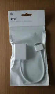 NEW! Apple iPad Dock Connector to VGA Adapter MC552ZM/A