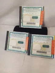 3 New Microsoft Office Professional & Bookshelf for Windows 95 Full Version