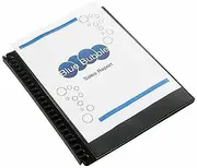 Marbig 2008402 Display Book Refillable A4 40 Pockets Black