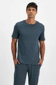 [Bonds] Bonds Men's Sleep Tee in Harpoon Size: 3XL, Aussie Cotton 3XL Harpoon