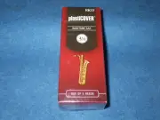 RICO PLASTICOVER BARITONE SAXOPHONE REEDS - BOX of 5 - 3.5 STRENGTH 3 & 1/2
