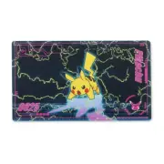 Sealed Pokémon Center Exclusive Neon Charge Pikachu Trading Card Playmat