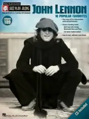 John Lennon Jazz Lead Sheets Play Along Book and CD NEW 000138678