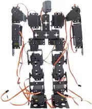 Perfk DIY 17DOF RC Robot Educational Walking Race Robot Bracket Kit Kids