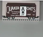 CATS MEOW QUAKER OATS TRAIN CAR ACCESSORY NEW