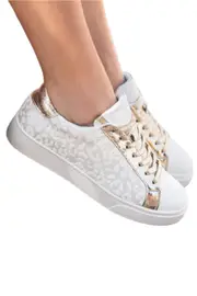 Vintage Leopard Sneakers