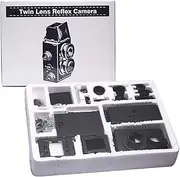 DEVMO Black Color DIY Retro Holga Lomo Recesky TLR 35mm Film Twin Lens Reflex Kit