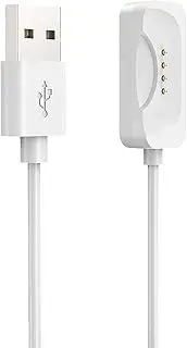 NOUKAJU Charger for OnePlus Watch 2R, Magnetic USB Charging Cable 3.28ft/1m,SmartWatch Charger,Charger Cable Replacement for OnePlus Watch 2R(White)