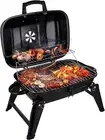 Portable Charcoal Grill - Mini BBQ Grill - Small Table Top Charcoal Grill for Ca