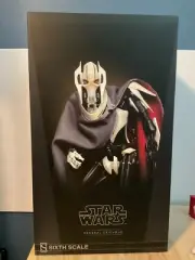 Sideshow Toys STAR WARS GENERAL GRIEVOUS 1/6th Scale Figure SEALED MIB w/Shipper